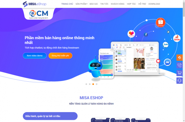 Tìm hiểu phần mềm quản lý kho MISA eShop