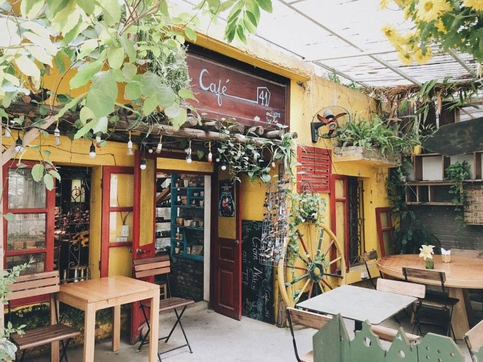 Café Nhà 41 – Quán cafe view đẹp, đa phong cách ở Hà Nội