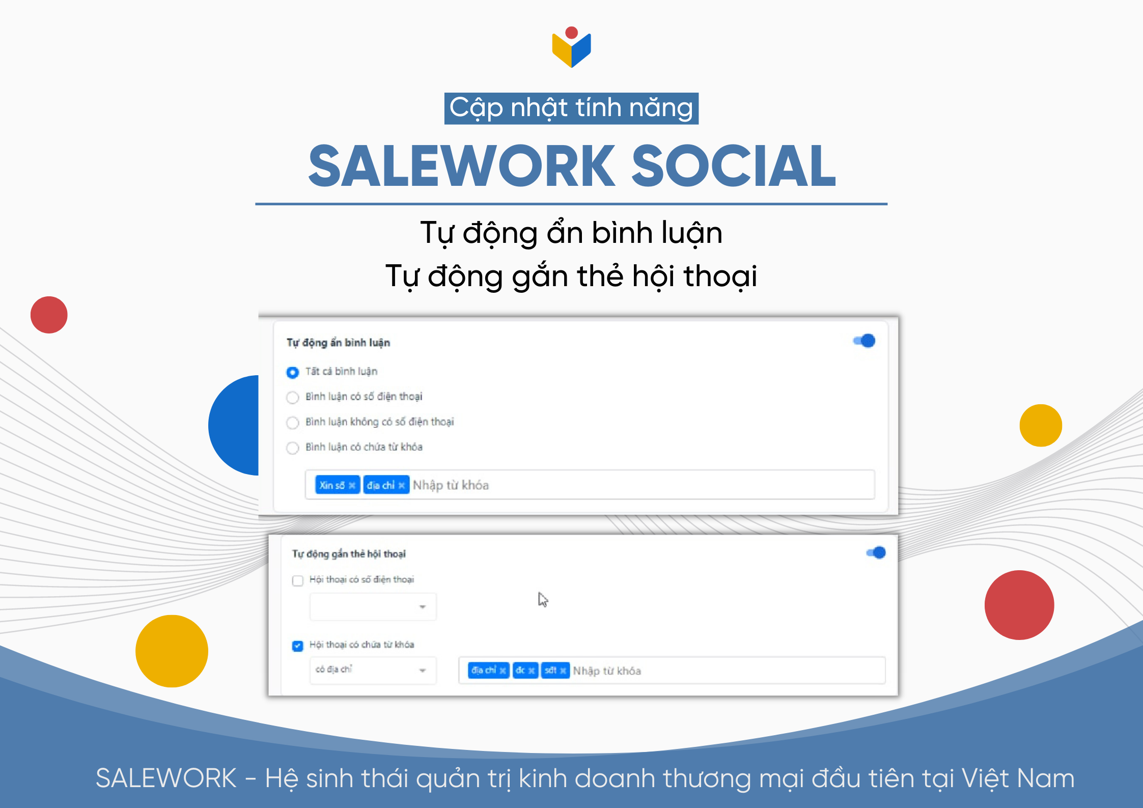 [Thông báo] Cập nhật tính năng mới tại phần mềm Salework Social 6/9/2022 - 9