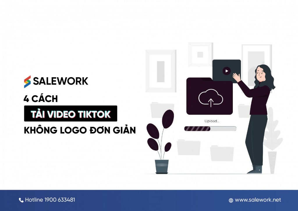 4 cách tải video TikTok không logo đơn giản