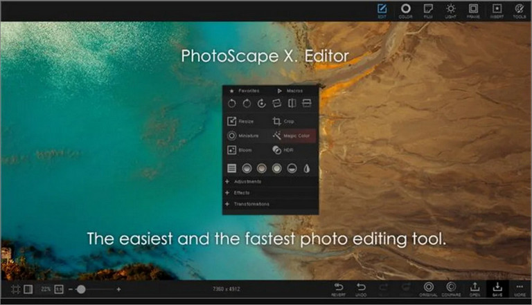 PhotoScape X, phần mềm chỉnh sửa ảnh tốt nhất cho người dùng mới bắt đầu