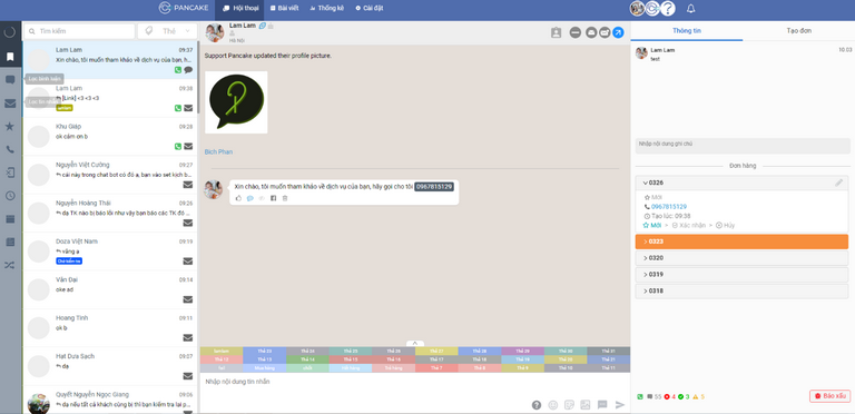 Phần mềm quản lý tin nhắn Fanpage Pancake được thiết kế để chăm sóc khách hàng trên kênh Facebook