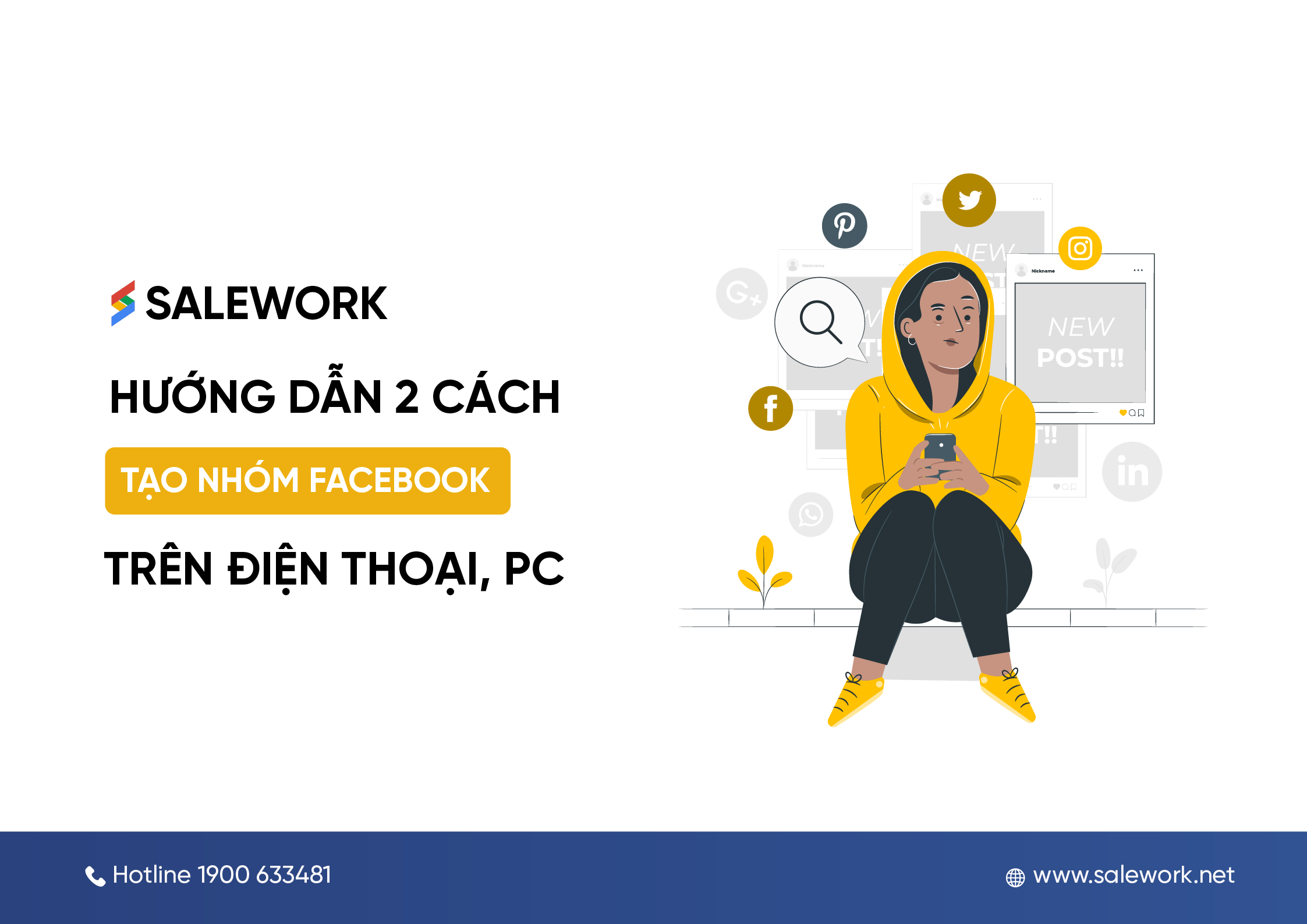 2 cách tạo nhóm trên Facebook trên máy tính và điện thoại