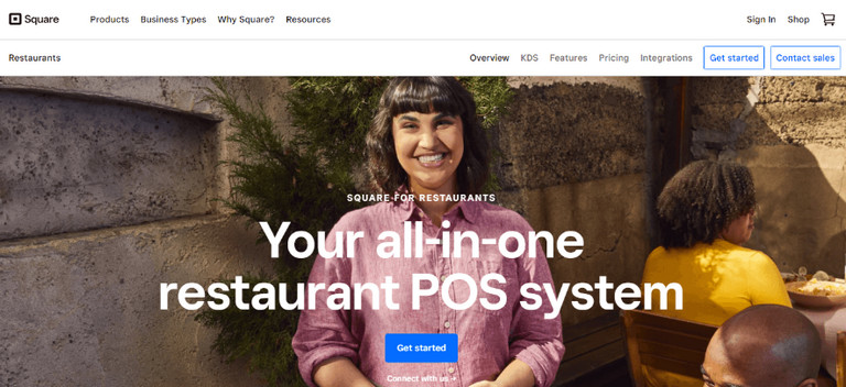 Square for Restaurants là hệ thống POS hoàn chỉnh dựa trên đám mây