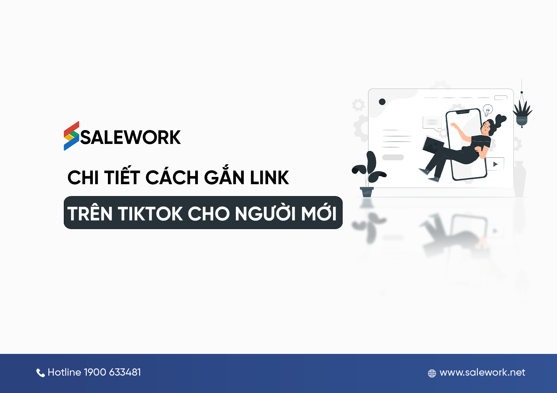 Chi tiết cách gắn link trên TikTok cho người mới