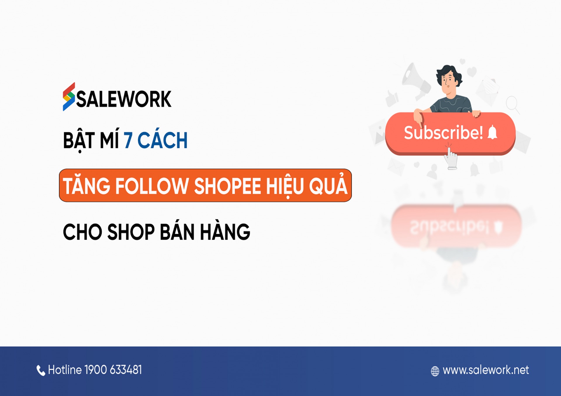 Bật mí 7 cách tăng follow Shopee hiệu quả cho shop bán hàng