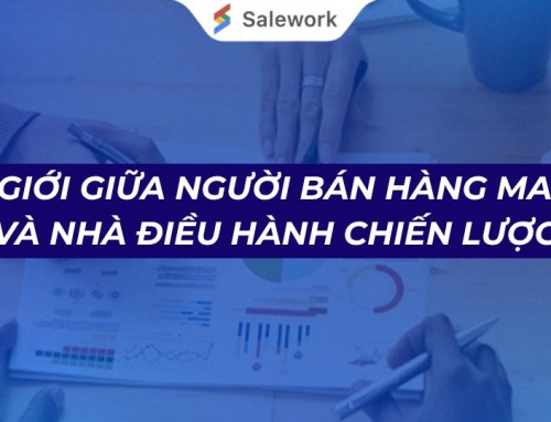 RANH GIỚI GIỮA NGƯỜI BÁN HÀNG MAY MẮN VÀ NHÀ ĐIỀU HÀNH CHIẾN LƯỢC